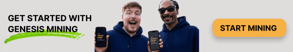 Genesis Mining header